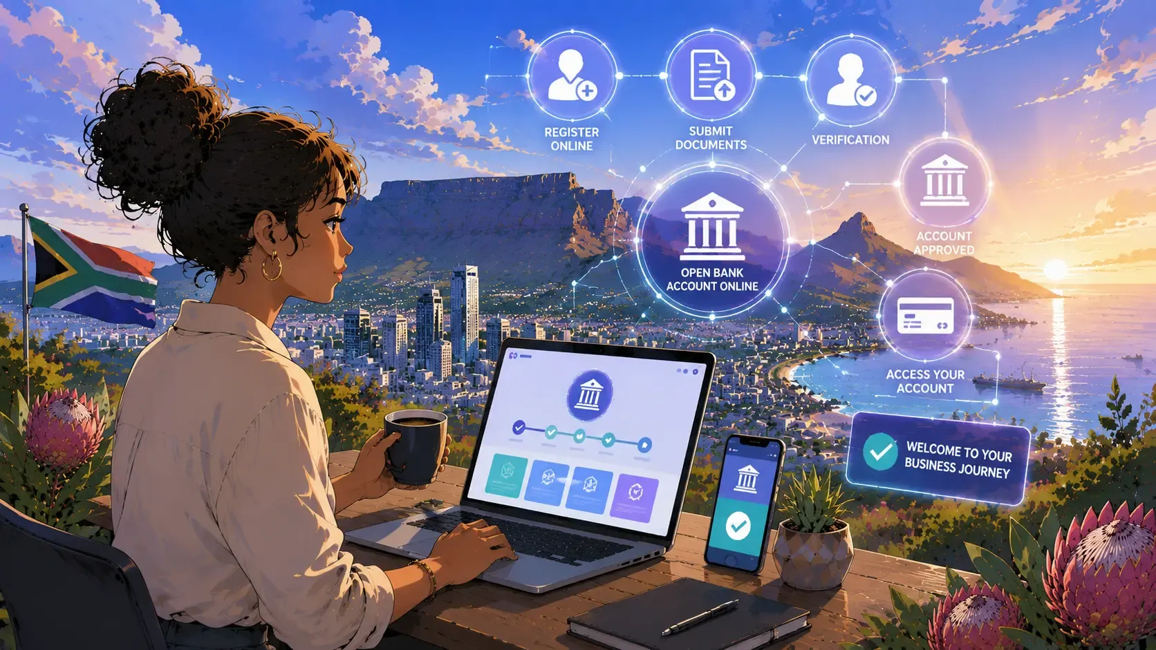 Charting New Horizons: The Art of Opening Your South African Business Bank Account Online